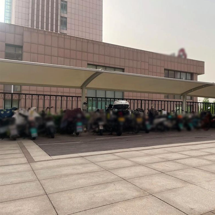 萨迦县膜结构电动车棚